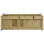 vidaXL Pflanzkübel 90x31x31 cm Kiefernholz Imprägniert vidaXL Pflanzkübel 90x31x31 cm Kiefernholz Imprägniert