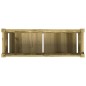 vidaXL Pflanzkübel 90x31x31 cm Kiefernholz Imprägniert vidaXL Pflanzkübel 90x31x31 cm Kiefernholz Imprägniert