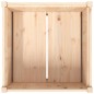 vidaXL Pflanzkübel 70x70x70 cm Massivholz Kiefer vidaXL Pflanzkübel 70x70x70 cm Massivholz Kiefer