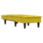 vidaXL Chaiselongue Gelb Samt vidaXL Chaiselongue Gelb Samt