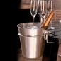 Excellent Houseware 3-tlg. Sektkühler mit Halterung Edelstahl Excellent Houseware 3-tlg. Sektkühler mit Halterung Edelstahl