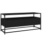 vidaXL TV-Schrank Schwarz 100x35x45 cm Holzwerkstoff vidaXL TV-Schrank Schwarz 100x35x45 cm Holzwerkstoff