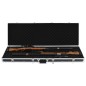 vidaXL Waffenkoffer Schwarz 118×38×12 cm Aluminium vidaXL Waffenkoffer Schwarz 118×38×12 cm Aluminium
