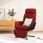 vidaXL Relaxsessel mit Fußstütze Weinrot Stoff vidaXL Relaxsessel mit Fußstütze Weinrot Stoff