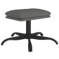 vidaXL Relaxsessel mit Hocker Hellgrau Stoff vidaXL Relaxsessel mit Hocker Hellgrau Stoff