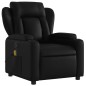 vidaXL Massagesessel Schwarz Kunstleder vidaXL Massagesessel Schwarz Kunstleder