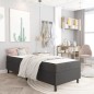 Boxspringbett Dunkelgrau Stoff 80x200 cm Boxspringbett Dunkelgrau Stoff 80x200 cm