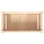 vidaXL Pflanzkübel 60x31x31 cm Massivholz Kiefer vidaXL Pflanzkübel 60x31x31 cm Massivholz Kiefer
