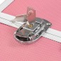 vidaXL Kosmetikkoffer 37 x 24 x 35 cm Rosa Aluminium vidaXL Kosmetikkoffer 37 x 24 x 35 cm Rosa Aluminium