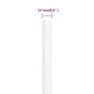 vidaXL Bootsseil Weiß 14 mm 25 m Polypropylen vidaXL Bootsseil Weiß 14 mm 25 m Polypropylen