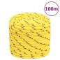 vidaXL Bootsseil Gelb 16 mm 100 m Polypropylen vidaXL Bootsseil Gelb 16 mm 100 m Polypropylen