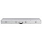 vidaXL Waffenkoffer Silbern 134×35×12 cm Aluminium vidaXL Waffenkoffer Silbern 134×35×12 cm Aluminium