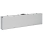 vidaXL Waffenkoffer Silbern 134×35×12 cm Aluminium vidaXL Waffenkoffer Silbern 134×35×12 cm Aluminium