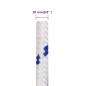vidaXL Bootsseil Weiß 20 mm 50 m Polypropylen vidaXL Bootsseil Weiß 20 mm 50 m Polypropylen