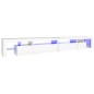 vidaXL TV-Schrank mit LED-Leuchten Hochglanz-Weiß 290x36,5x40 cm vidaXL TV-Schrank mit LED-Leuchten Hochglanz-Weiß 290x36,5x40 cm