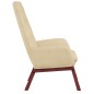 vidaXL Relaxsessel Creme Stoff vidaXL Relaxsessel Creme Stoff