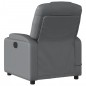 vidaXL Massagesessel Grau Kunstleder vidaXL Massagesessel Grau Kunstleder