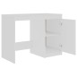 Schreibtisch Weiß 140x50x76 cm Holzwerkstoff Schreibtisch Weiß 140x50x76 cm Holzwerkstoff