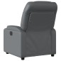 vidaXL Massagesessel Grau Kunstleder vidaXL Massagesessel Grau Kunstleder