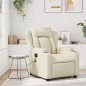 vidaXL Massagesessel Creme Kunstleder vidaXL Massagesessel Creme Kunstleder
