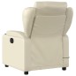 vidaXL Massagesessel Creme Kunstleder vidaXL Massagesessel Creme Kunstleder
