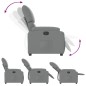 vidaXL Relaxsessel Hellgrau Stoff vidaXL Relaxsessel Hellgrau Stoff