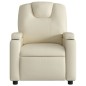 vidaXL Relaxsessel Creme Kunstleder vidaXL Relaxsessel Creme Kunstleder