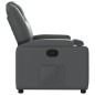 vidaXL Relaxsessel Grau Kunstleder vidaXL Relaxsessel Grau Kunstleder