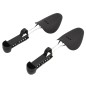 vidaXL Schuhspanner 5 Paar Schwarz EU 38-44 Kunststoff vidaXL Schuhspanner 5 Paar Schwarz EU 38-44 Kunststoff