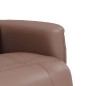 vidaXL Massagesessel mit Fußteil Braun Kunstleder vidaXL Massagesessel mit Fußteil Braun Kunstleder