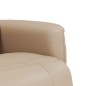 vidaXL Massagesessel mit Fußteil Cappuccino-Braun Kunstleder vidaXL Massagesessel mit Fußteil Cappuccino-Braun Kunstleder