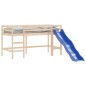 vidaXL Kinderhochbett mit Rutsche 80x200 cm Massivholz Kiefer vidaXL Kinderhochbett mit Rutsche 80x200 cm Massivholz Kiefer