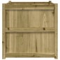 vidaXL Pflanzkübel 70x70x70 cm Kiefernholz Imprägniert vidaXL Pflanzkübel 70x70x70 cm Kiefernholz Imprägniert