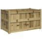 vidaXL Pflanzkübel 90x50x50 cm Kiefernholz Imprägniert vidaXL Pflanzkübel 90x50x50 cm Kiefernholz Imprägniert
