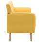 vidaXL 3-Sitzer-Sofa Stoff 172x70x82 cm Gelb vidaXL 3-Sitzer-Sofa Stoff 172x70x82 cm Gelb