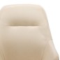 vidaXL Schaukelstuhl Creme Stoff vidaXL Schaukelstuhl Creme Stoff