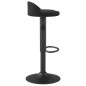 vidaXL Barhocker Schwarz Samt vidaXL Barhocker Schwarz Samt