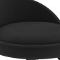 vidaXL Barhocker Schwarz Samt vidaXL Barhocker Schwarz Samt