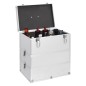 vidaXL Kosmetikkoffer 37x24x40 cm Silbern Aluminium vidaXL Kosmetikkoffer 37x24x40 cm Silbern Aluminium