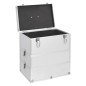 vidaXL Kosmetikkoffer 37x24x40 cm Silbern Aluminium vidaXL Kosmetikkoffer 37x24x40 cm Silbern Aluminium