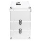 vidaXL Kosmetikkoffer 37x24x40 cm Silbern Aluminium vidaXL Kosmetikkoffer 37x24x40 cm Silbern Aluminium