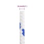 vidaXL Bootsseil Weiß 16 mm 25 m Polypropylen vidaXL Bootsseil Weiß 16 mm 25 m Polypropylen