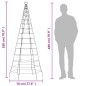 vidaXL LED-Weihnachtsbaum für Fahnenmast 200 LEDs Warmweiß 180 cm vidaXL LED-Weihnachtsbaum für Fahnenmast 200 LEDs Warmweiß 180 cm
