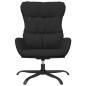 vidaXL Relaxsessel Schwarz Stoff vidaXL Relaxsessel Schwarz Stoff