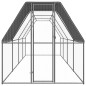 vidaXL Outdoor-Hühnerkäfig 2x8x2 m Verzinkter Stahl vidaXL Outdoor-Hühnerkäfig 2x8x2 m Verzinkter Stahl