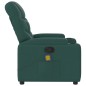 vidaXL Massagesessel Dunkelgrün Stoff vidaXL Massagesessel Dunkelgrün Stoff