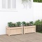 vidaXL Pflanzkübel 2 Stk. Massivholz Kiefer vidaXL Pflanzkübel 2 Stk. Massivholz Kiefer