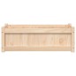 vidaXL Pflanzkübel 90x31x31 cm Massivholz Kiefer vidaXL Pflanzkübel 90x31x31 cm Massivholz Kiefer