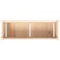 vidaXL Pflanzkübel 90x31x31 cm Massivholz Kiefer vidaXL Pflanzkübel 90x31x31 cm Massivholz Kiefer