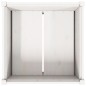 vidaXL Pflanzkübel Weiß 70x70x70 cm Massivholz Kiefer vidaXL Pflanzkübel Weiß 70x70x70 cm Massivholz Kiefer
